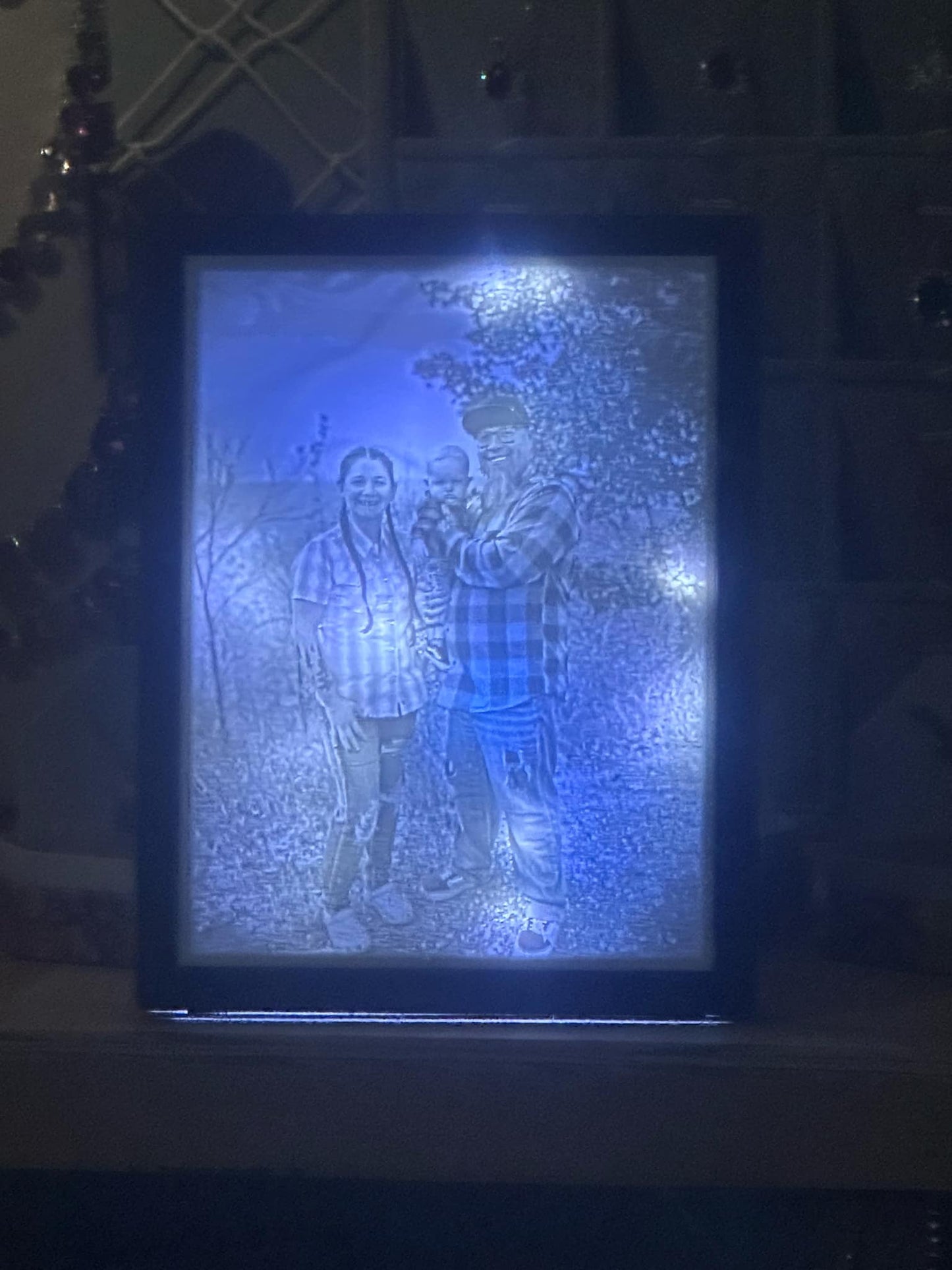 Lithophane Picture and frame